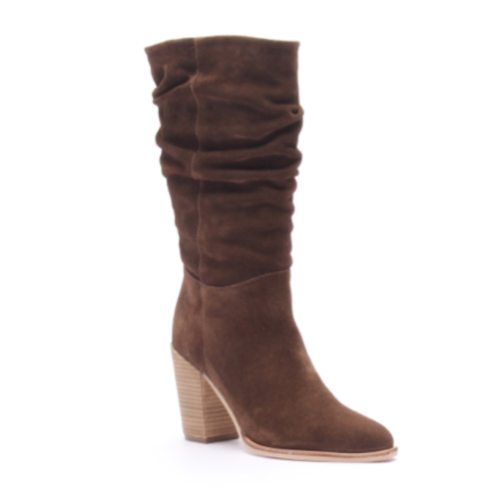 Crevo Brown leather Suede Ankle Boots nwot.
